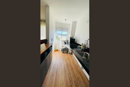 Cozinha e Área de Serviço de apartamento para alugar com 1 quarto, 46m² em Recanto Vista Alegre, Cotia