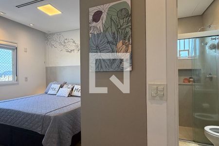 Suite de apartamento para alugar com 2 quartos, 88m² em Campo Grande, Santos