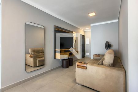 Sala de apartamento para alugar com 2 quartos, 83m² em Canto do Forte, Praia Grande