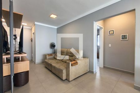 Sala de apartamento para alugar com 2 quartos, 83m² em Canto do Forte, Praia Grande