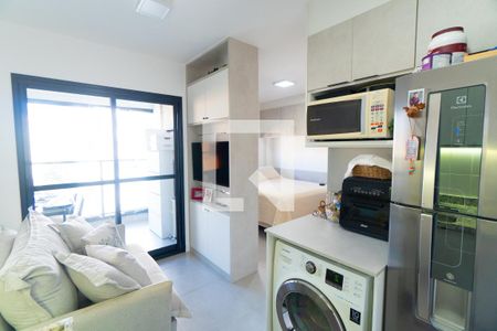 Sala/Cozinha de kitnet/studio para alugar com 1 quarto, 28m² em Chácara Inglesa, São Paulo