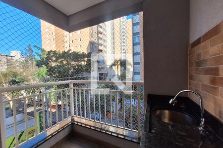 Varanda gourmet de apartamento para alugar com 2 quartos, 65m² em Campestre, Santo André