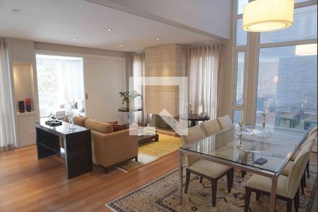 Sala de Estar - Jantar de casa de condomínio à venda com 3 quartos, 427m² em Alphaville, Santana de Parnaíba