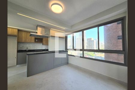 Sala de apartamento para alugar com 2 quartos, 97m² em Indianópolis, São Paulo