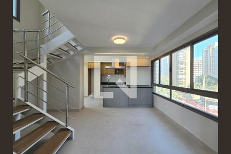Sala de apartamento para alugar com 2 quartos, 97m² em Indianópolis, São Paulo