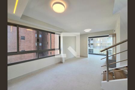 Sala de apartamento para alugar com 2 quartos, 97m² em Indianópolis, São Paulo