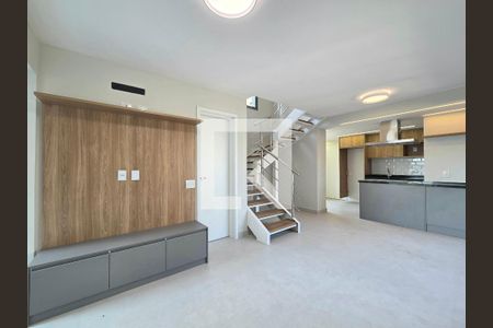 Sala de apartamento para alugar com 2 quartos, 97m² em Indianópolis, São Paulo