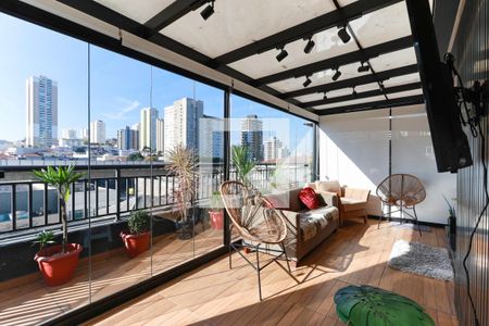 Varanda gourmet de apartamento à venda com 2 quartos, 49m² em Vila Dom Pedro Ii, São Paulo