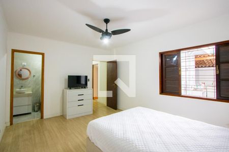 Quarto 1 - Suíte de casa à venda com 3 quartos, 200m² em Campestre, Santo André