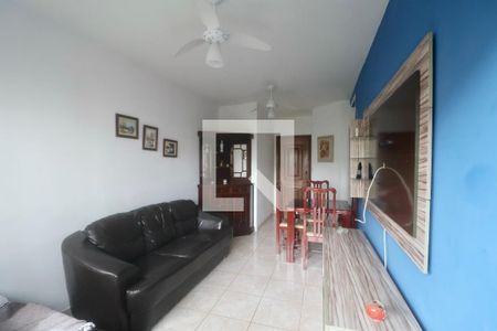 Sala de apartamento para alugar com 2 quartos, 80m² em Vila Julia, Guarujá