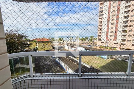 Varanda de apartamento para alugar com 1 quarto, 45m² em Nova Mirim, Praia Grande