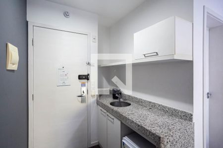 Cozinha de kitnet/studio à venda com 1 quarto, 23m² em São Luiz, Belo Horizonte