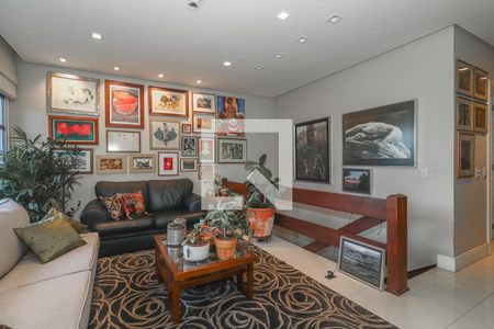 Sala de casa de condomínio à venda com 3 quartos, 218m² em Jardim Carvalho, Porto Alegre