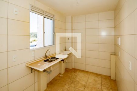 Cozinha/Área de serviço de apartamento para alugar com 2 quartos, 45m² em Felixlândia (justinópolis), Ribeirão das Neves