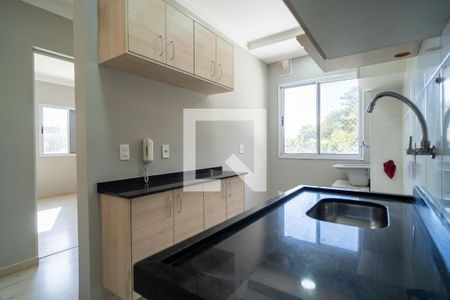 Cozinha de apartamento para alugar com 2 quartos, 54m² em Vila Odim Antao, Sorocaba