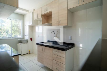 Cozinha de apartamento para alugar com 2 quartos, 54m² em Vila Odim Antao, Sorocaba