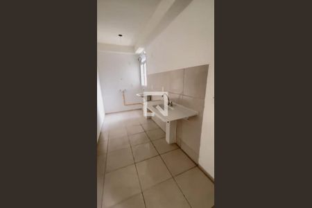 Sala/cozinha de apartamento à venda com 2 quartos, 45m² em Campo Grande, Rio de Janeiro
