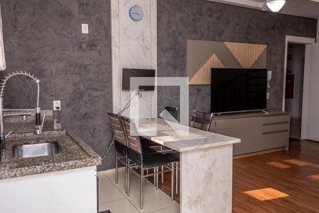 Cozinha de apartamento para alugar com 3 quartos, 79m² em Parque Liberdade, Americana