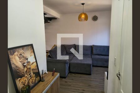 Sala de casa de condomínio para alugar com 2 quartos, 84m² em Balneário Tropical, Paulínia