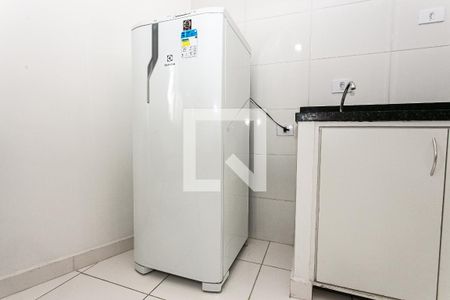 Cozinha - Geladeira de casa de condomínio para alugar com 1 quarto, 30m² em Belenzinho, São Paulo