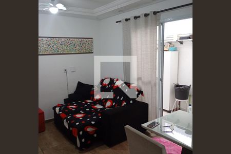 Sala de apartamento para alugar com 2 quartos, 62m² em Vila Bocaina, Mauá