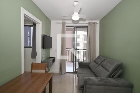 Sala de Tv de apartamento para alugar com 2 quartos, 36m² em Vila Andrade, São Paulo