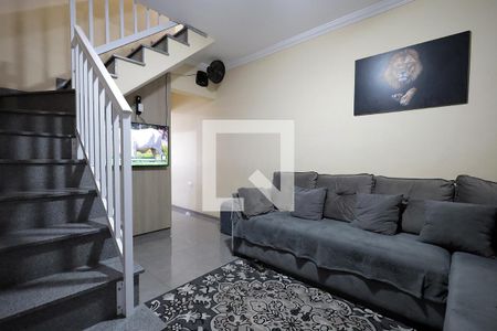 Sala de casa à venda com 3 quartos, 150m² em Parque Novo Oratório, Santo André
