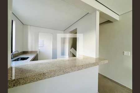 Bancada da Cozinha de apartamento à venda com 2 quartos, 60m² em Anchieta, Belo Horizonte