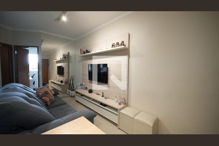 Sala de apartamento à venda com 2 quartos, 76m² em Vila Floresta, Santo André