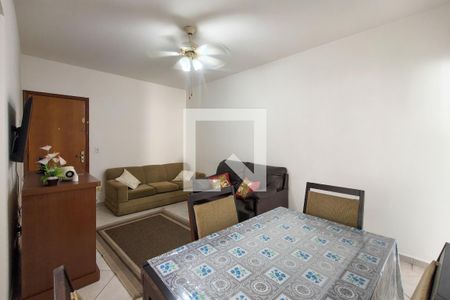 Sala de apartamento para alugar com 1 quarto, 64m² em Guilhermina, Praia Grande