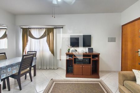 Sala de apartamento para alugar com 1 quarto, 64m² em Guilhermina, Praia Grande