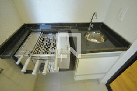 Churrasqueira   Sacada da Sala  de apartamento para alugar com 2 quartos, 54m² em Centro, São Bernardo do Campo