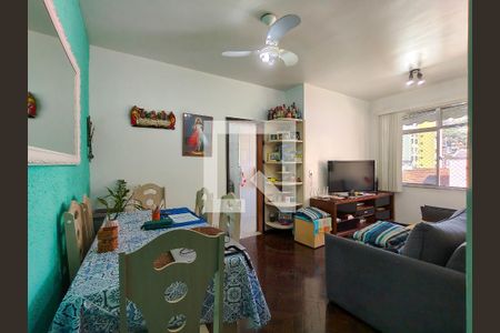 Sala de apartamento à venda com 2 quartos, 67m² em Rio Comprido, Rio de Janeiro