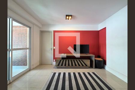 Sala de apartamento para alugar com 1 quarto, 51m² em Itaim Bibi, São Paulo