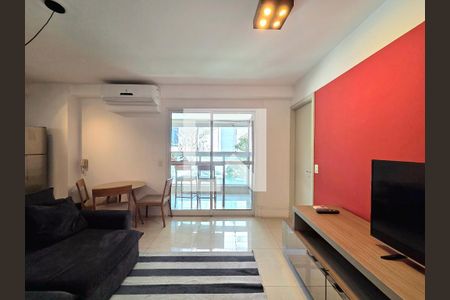 Sala de apartamento para alugar com 1 quarto, 51m² em Itaim Bibi, São Paulo