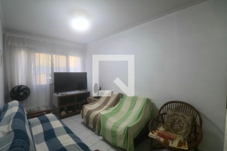 Sala de apartamento para alugar com 2 quartos, 75m² em Jardim Las Palmas, Guarujá