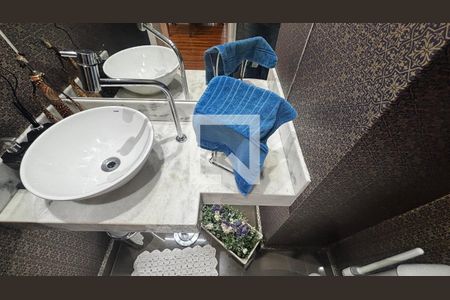 Lavabo de apartamento à venda com 3 quartos, 114m² em Centro, Santo André