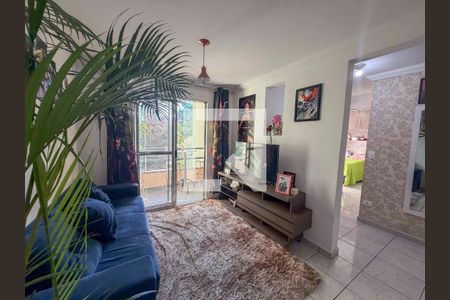 Sala de Estar de apartamento à venda com 2 quartos, 52m² em Bandeiras, Osasco
