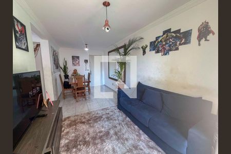 Sala de Estar de apartamento à venda com 2 quartos, 52m² em Bandeiras, Osasco