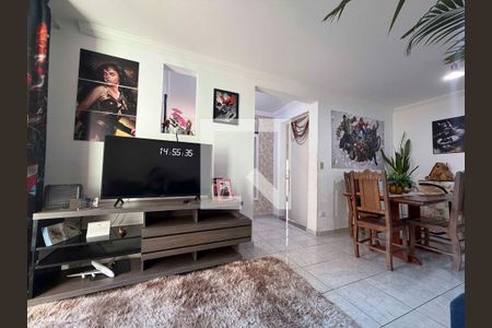 Sala de Estar de apartamento à venda com 2 quartos, 52m² em Bandeiras, Osasco