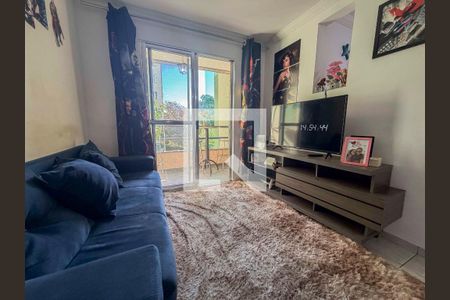 Sala de Estar de apartamento à venda com 2 quartos, 52m² em Bandeiras, Osasco