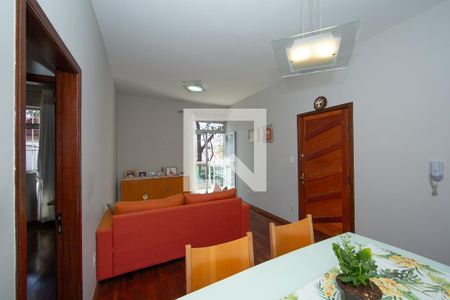 SALA de apartamento à venda com 3 quartos, 90m² em Caiçaras, Belo Horizonte