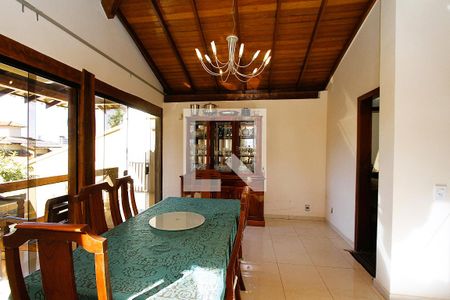Sala de Jantar de casa à venda com 6 quartos, 400m² em São Bento, Belo Horizonte