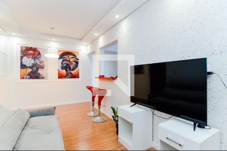 Sala de apartamento à venda com 2 quartos, 65m² em Vila Rosalia, Guarulhos