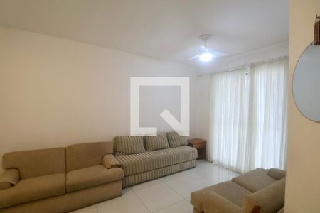 Sala de apartamento para alugar com 3 quartos, 86m² em Vila Luis Antonio, Guarujá