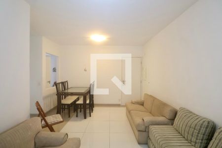 Sala de apartamento para alugar com 3 quartos, 86m² em Vila Luis Antonio, Guarujá