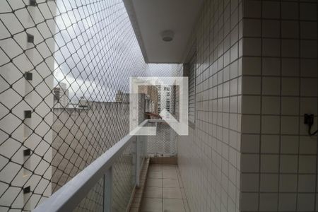 Varanda de apartamento para alugar com 3 quartos, 86m² em Vila Luis Antonio, Guarujá