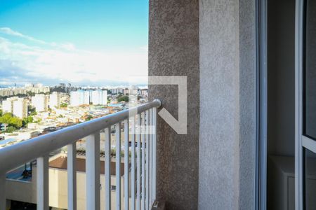 Varanda de apartamento para alugar com 2 quartos, 37m² em Jardim Imperador (zona Sul), São Paulo