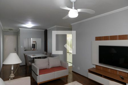 SALA DOIS AMBIENTES de apartamento para alugar com 2 quartos, 68m² em Jardim Leonor, Campinas
