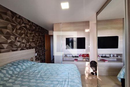 Suíte  de apartamento à venda com 4 quartos, 152m² em Vila Boa Vista, Santo André